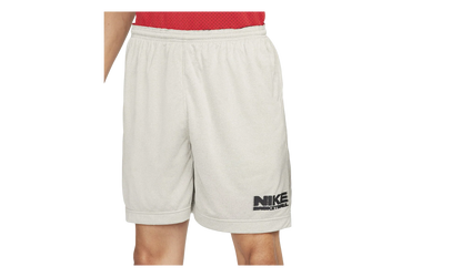 Dri-FIT Standard Issue 6" Reversible Basketball Shorts "University Red / Grey Heather / Black" FB6915 657