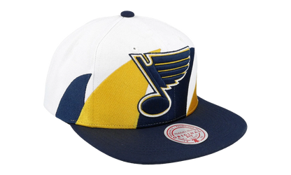 NHL Vintage Sharktooth Snapback Cap "St. Louis Blues - White" 6HSSSH22088 SLUWHIT