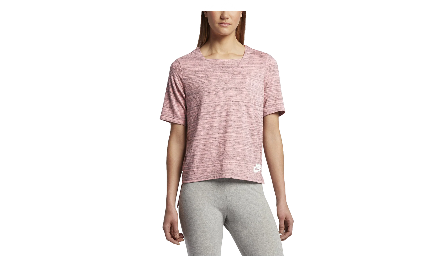 Sportswear Advance 15 Shortsleeve T-Shirt WMNS "Bright Merlon / White" 838954 808