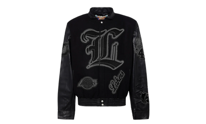 Wool & Leather Jacket "Los Angeles Lakers" BL 004