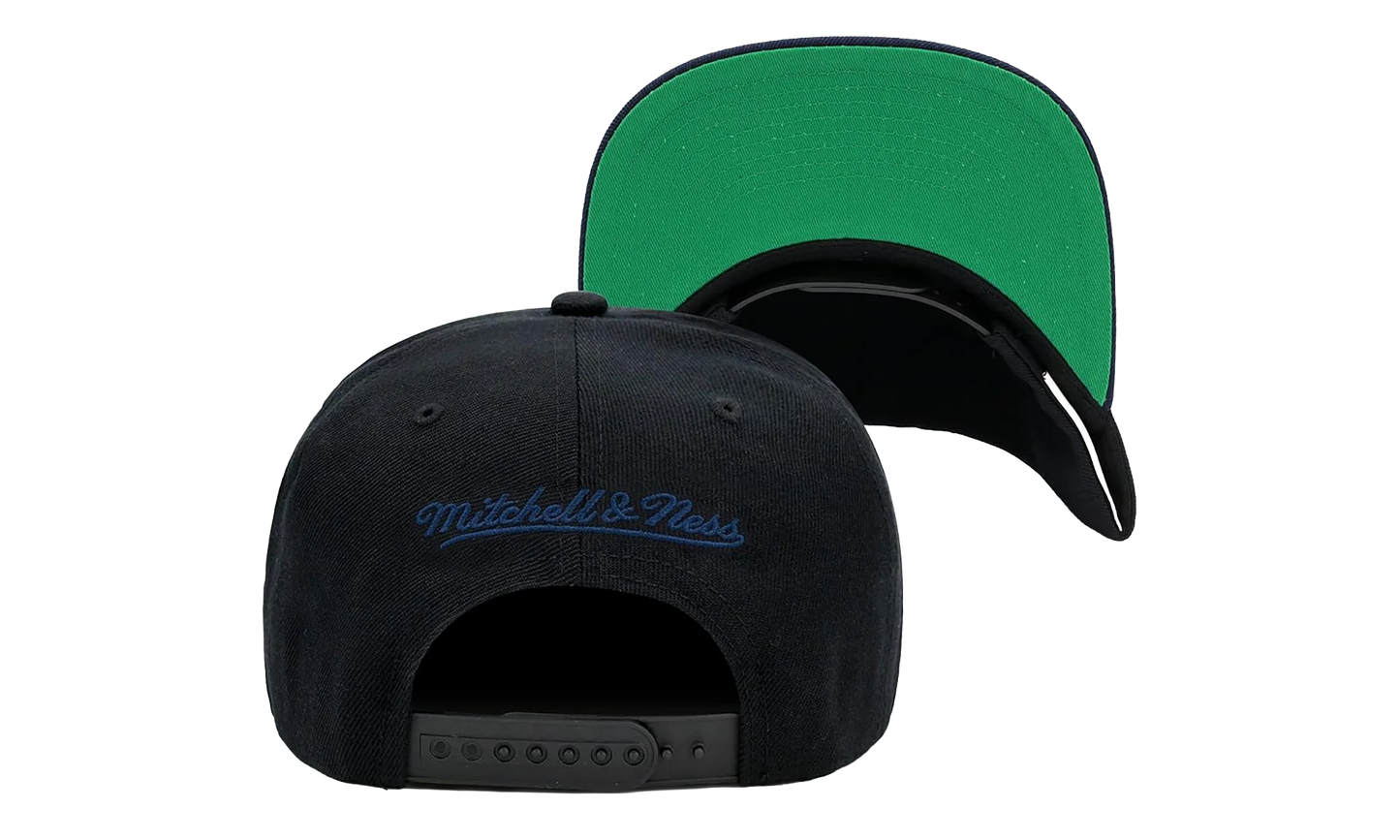 NBA Hardwood Classics Script 2.0 Snapback Cap "New Jersey Nets - Black" HHSS3282 NJNYYPPPBLCK