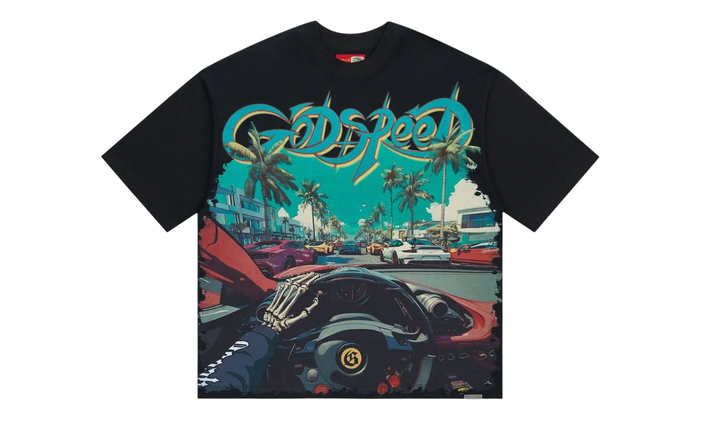 Power Steering T-Shirt "Black" GS086