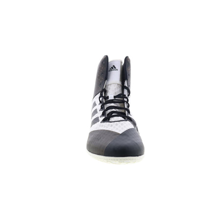 Mat Wizard 4 AC6974 Mens White Canvas Lace Up Athletic Wrestling Shoes