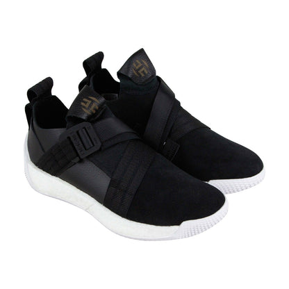Harden Long Sleeve 2 Buckle AC7435 Mens Black Athletic Basketball Shoes