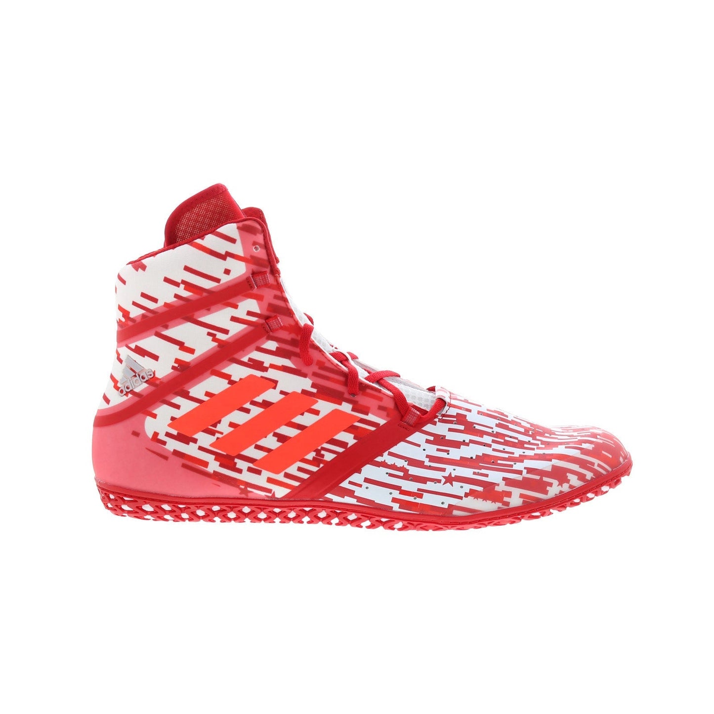 Flying Impact AC7491 Mens Red Synthetic Athletic Wrestling Shoes