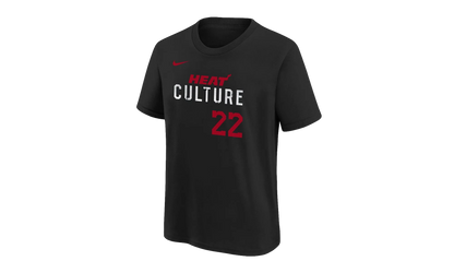 NBA MIAMI HEAT 2024-25 CITY EDITION T-SHIRT GS "BUTLER - BLACK" 9Z2B7HDMF HEAJB