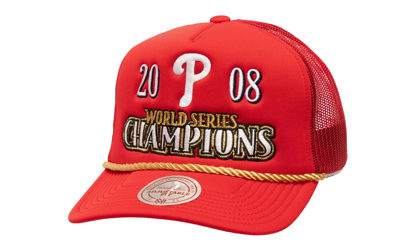 MLB Golden Champs Trucker Cap "Philadelphia Phillies - Red" HT9420 PPHRED1