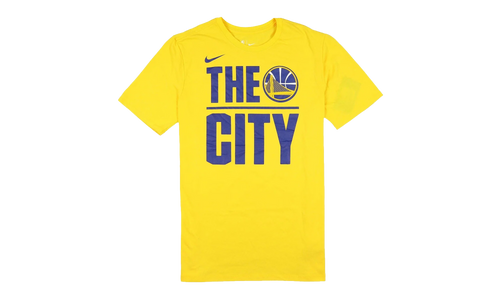 NBA Golden State Warriors Dri-Fit T-Shirt GS "Yellow" 9Z2B711D1 WAR