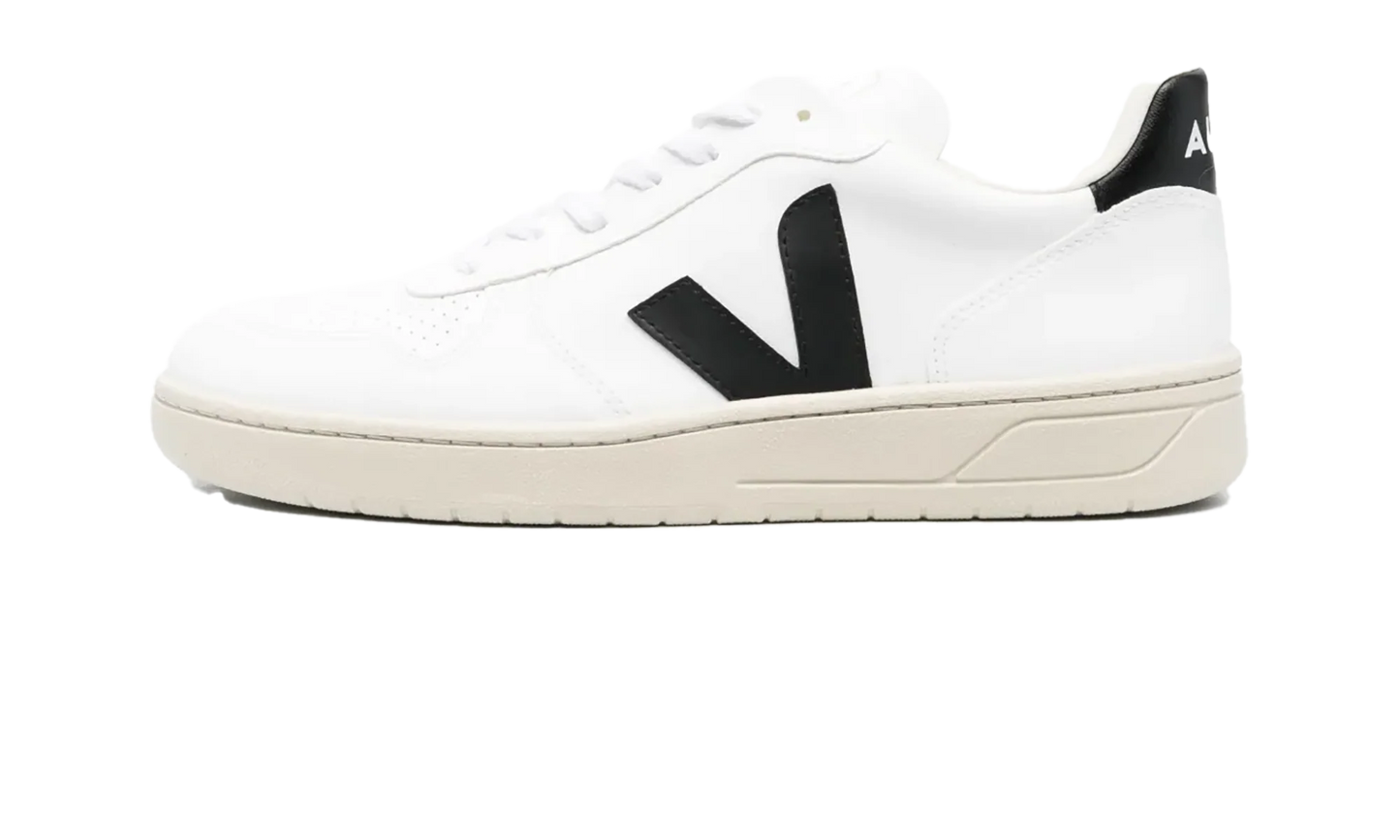 V-10 Leather "White/Black" VX0702901B