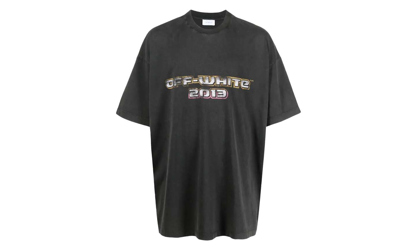 Digit Bacchus Over Short-Sleeve Tee "Black / Multicolor" OMAA161F23JER0121084