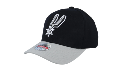 NBA Team 2 Tone 2.0 Stretch Snapback Cap "San Antonio Spurs - Black / Gray" HHSS3265 SASYYPPPBKGY