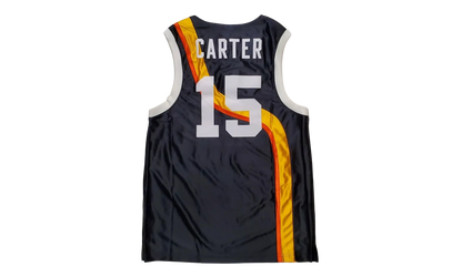 Roswell Rayguns Vince Carter Basketball Jersey "Black / Gold Orange" CV1970 010