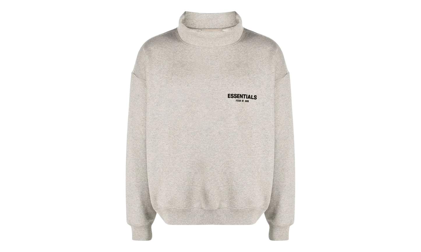 Mock Neck Long Sleeve "Dark Oatmeal" 192BT212133F