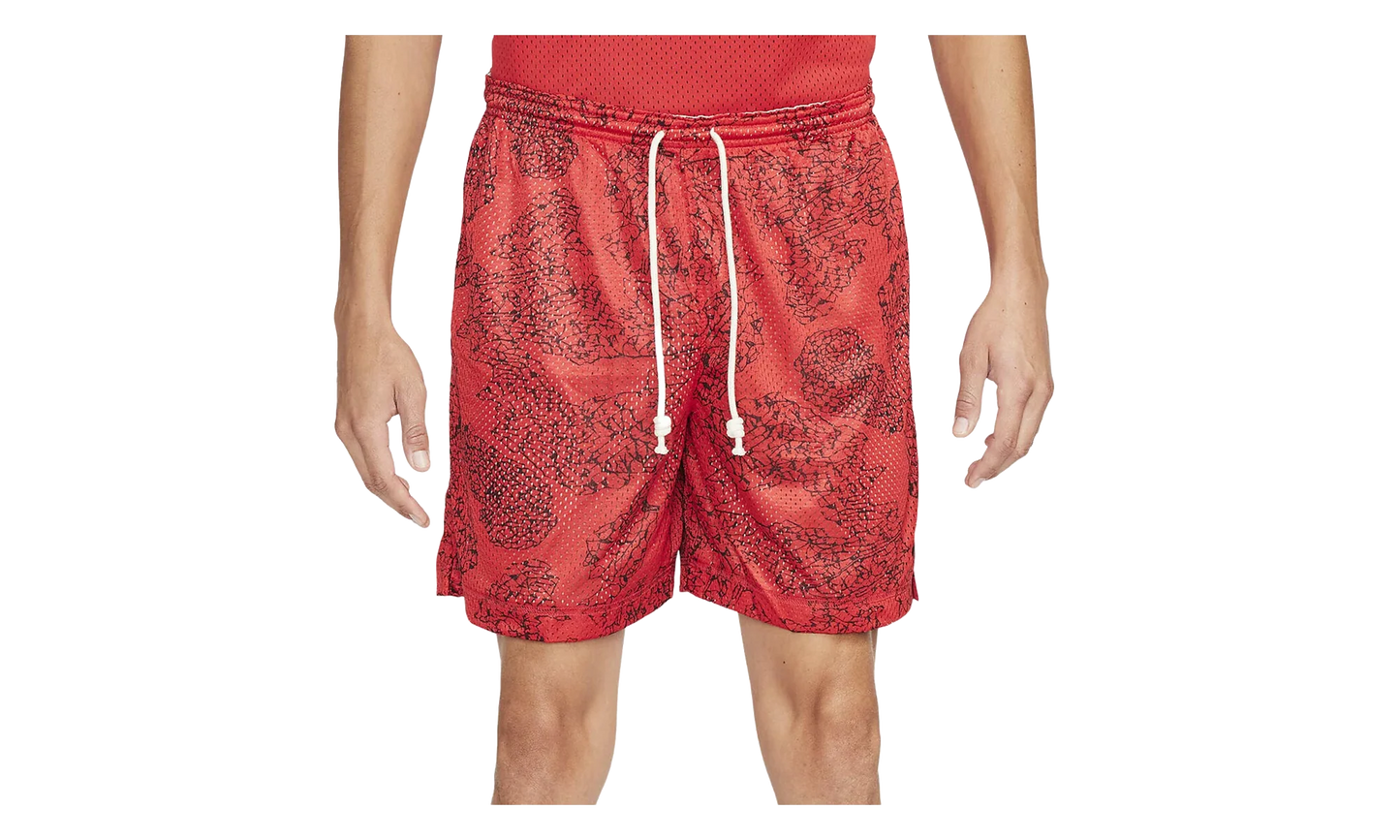 Dri-FIT Standard Issue 6" Reversible Basketball Shorts "University Red / Grey Heather / Black" FB6915 657