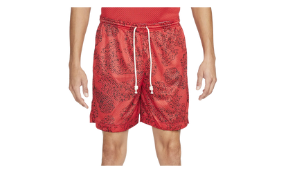 Dri-FIT Standard Issue 6" Reversible Basketball Shorts "University Red / Grey Heather / Black" FB6915 657