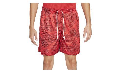 Dri-FIT Standard Issue 6" Reversible Basketball Shorts "University Red / Grey Heather / Black" FB6915 657