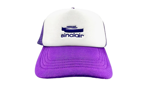3D Logo Trucker Hat "Purple / White" SMA32 1 PRPW