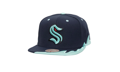 NHL Rising Tide Snapback Cap "Seattle Kraken - Navy" HS8502 SKRNAVY