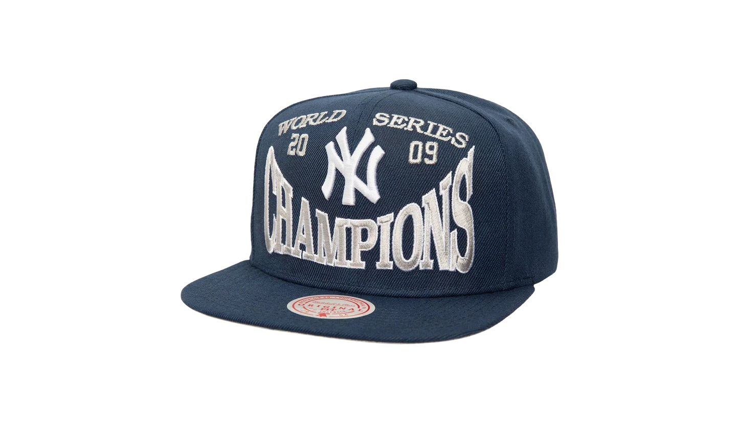 MLB Big Champ Snapback Cap "2009 New York Yankees - Navy" HS8038 NYYNAVY