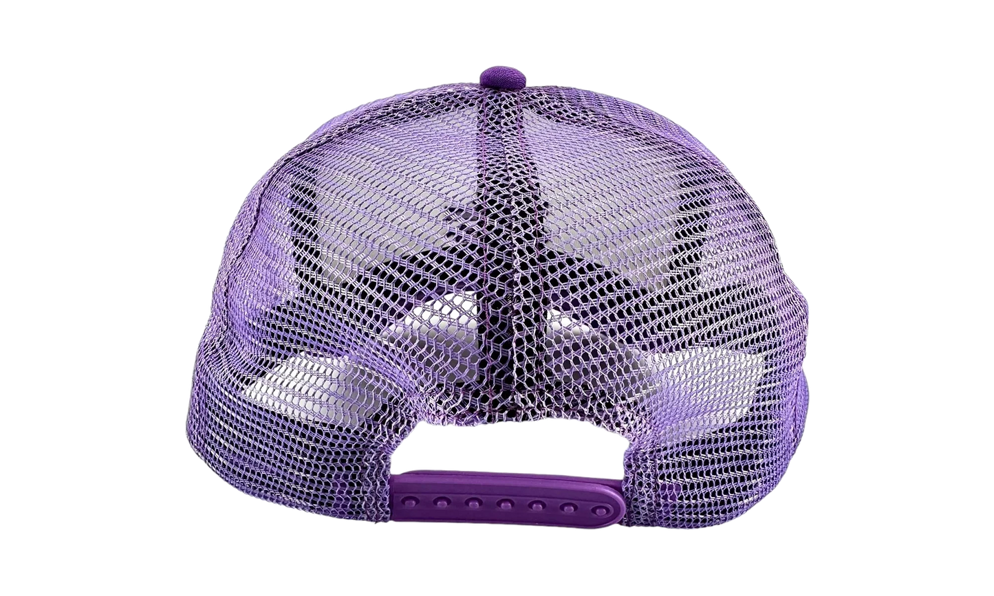 3D Logo Trucker Hat "Purple / White" SMA32 1 PRPW