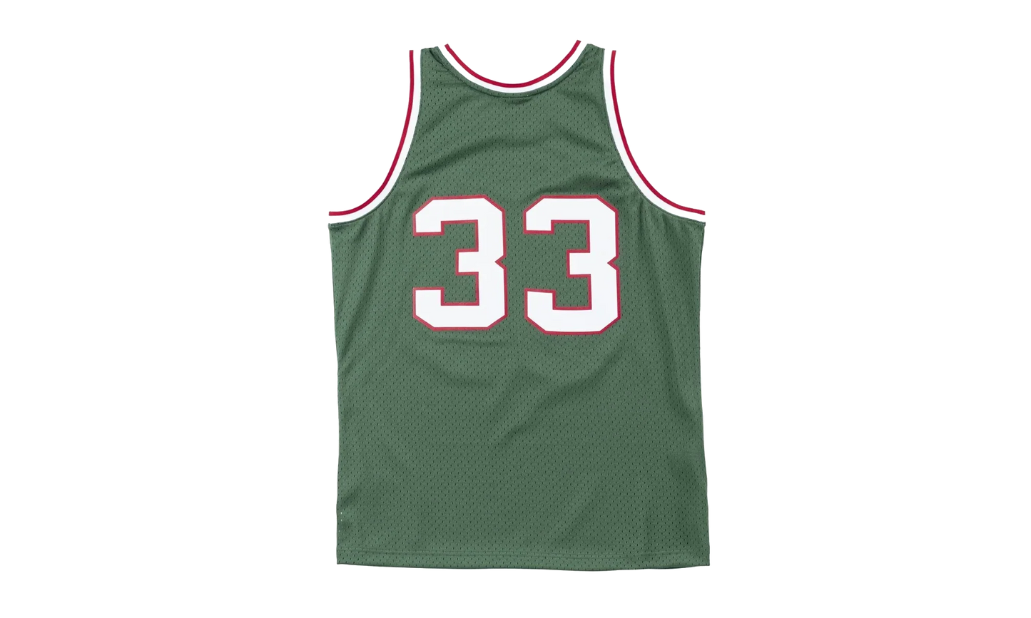 NBA Kareem Abdul-Jabbar Swingman Jersey "1970 Milwaukee Bucks - Green" SMJYAC18107 MBUDKGN70KAB