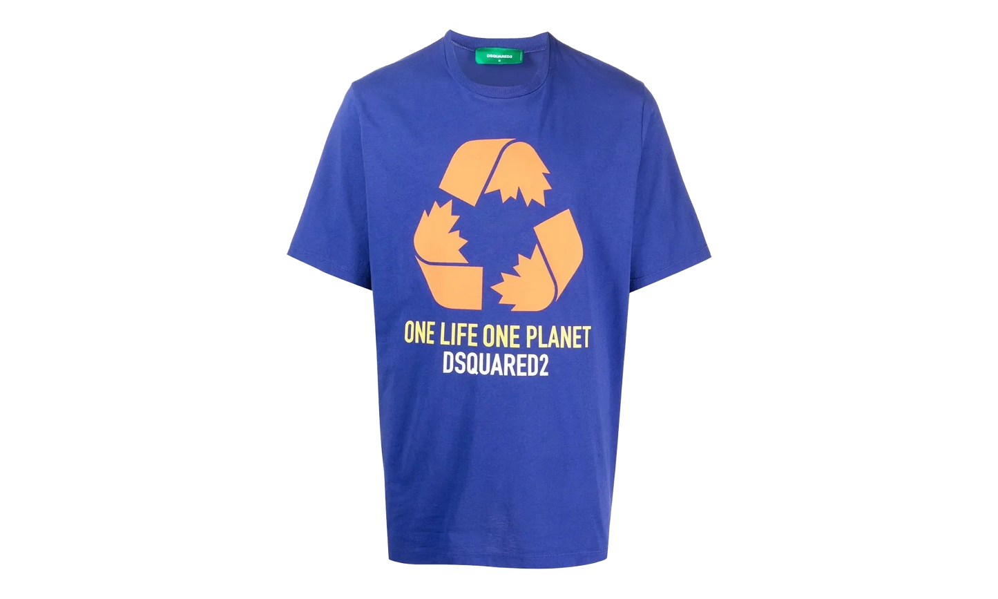 One Life One Planet T-Shirt "Blue" S78GD0065S24452457