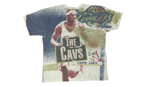 NBA Breaking Boards Sublimated Tee "Lebron James Cleveland Cavaliers" 4351013EYHLBJ