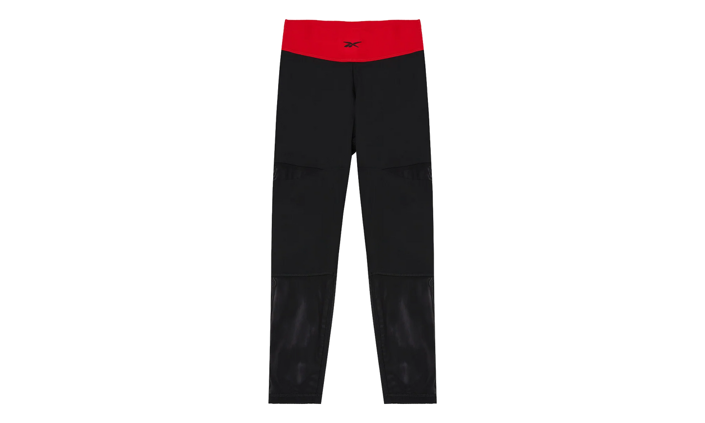 Cardi B Tights WMNS "Black / Red (Plus Size)" H48411