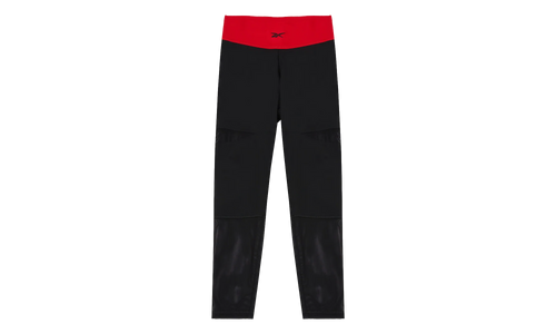 Cardi B Tights WMNS "Black / Red (Plus Size)" H48411