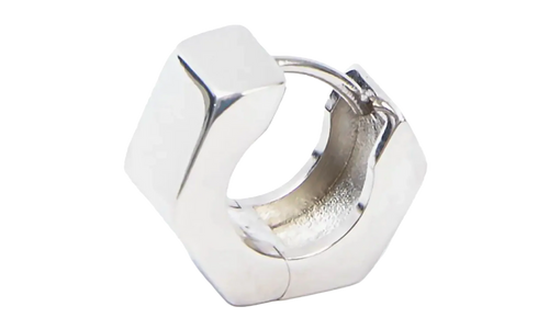 Bolt & Nut Hoop Earring "Silver" SM0VG0018SV0272951
