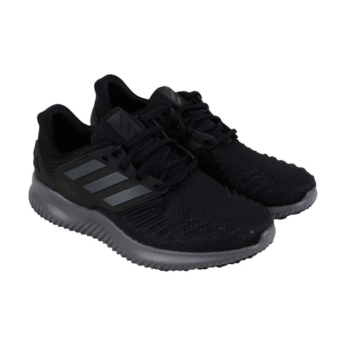 Alphabounce Rc AQ0551 Mens Black Canvas Lace Up Athletic Running Shoes