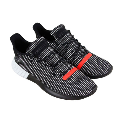 Tubular Dusk AQ1185 Mens Black Canvas Lace Up Lifestyle Sneakers Shoes
