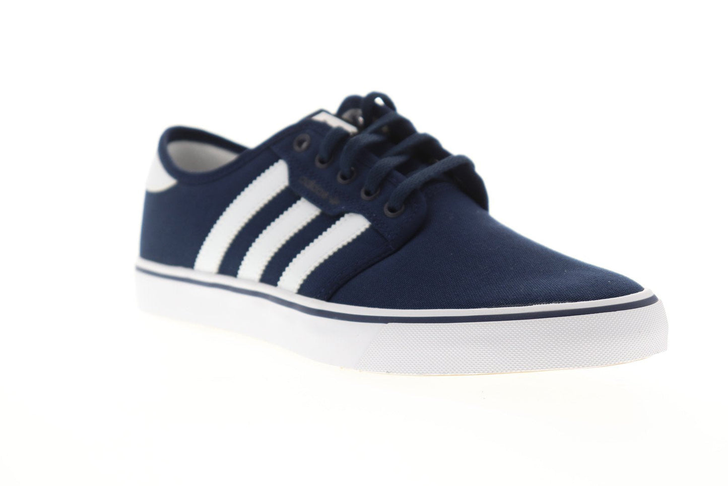 Seeley AQ8530 Mens Blue Canvas Casual Low Top Lifestyle Sneakers Shoes