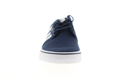 Seeley AQ8530 Mens Blue Canvas Casual Low Top Lifestyle Sneakers Shoes