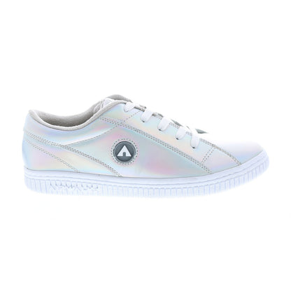 Airwalk One Pearl AW1986301G Mens Silver Skate Inspired Sneakers Shoes