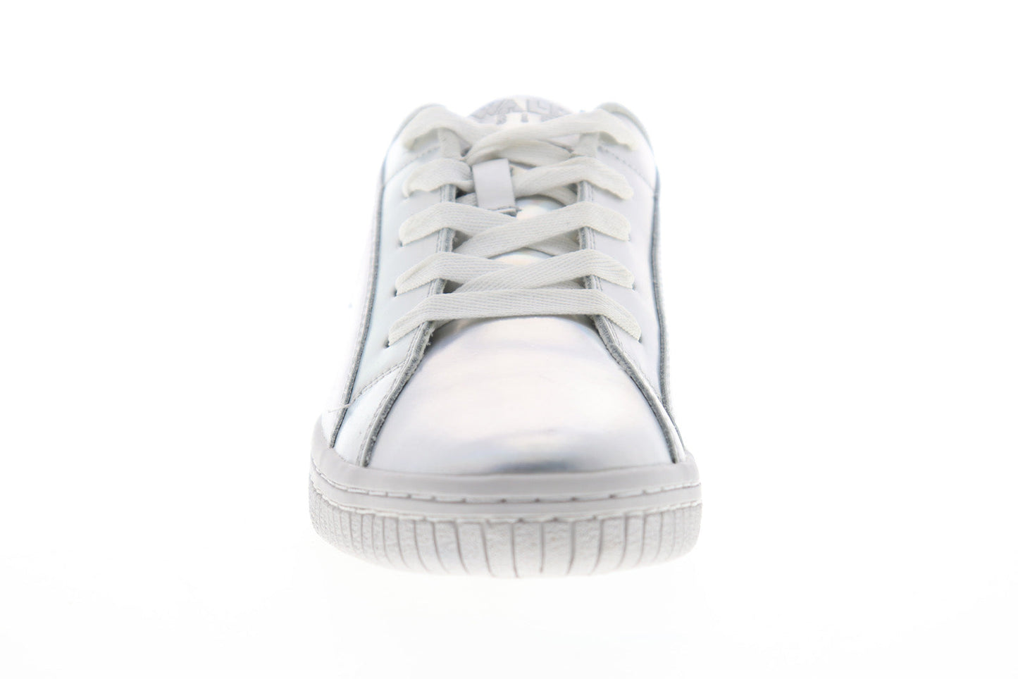 Airwalk The One Pearl AW19863 Mens Silver Gray Leather Skate Sneakers Shoes