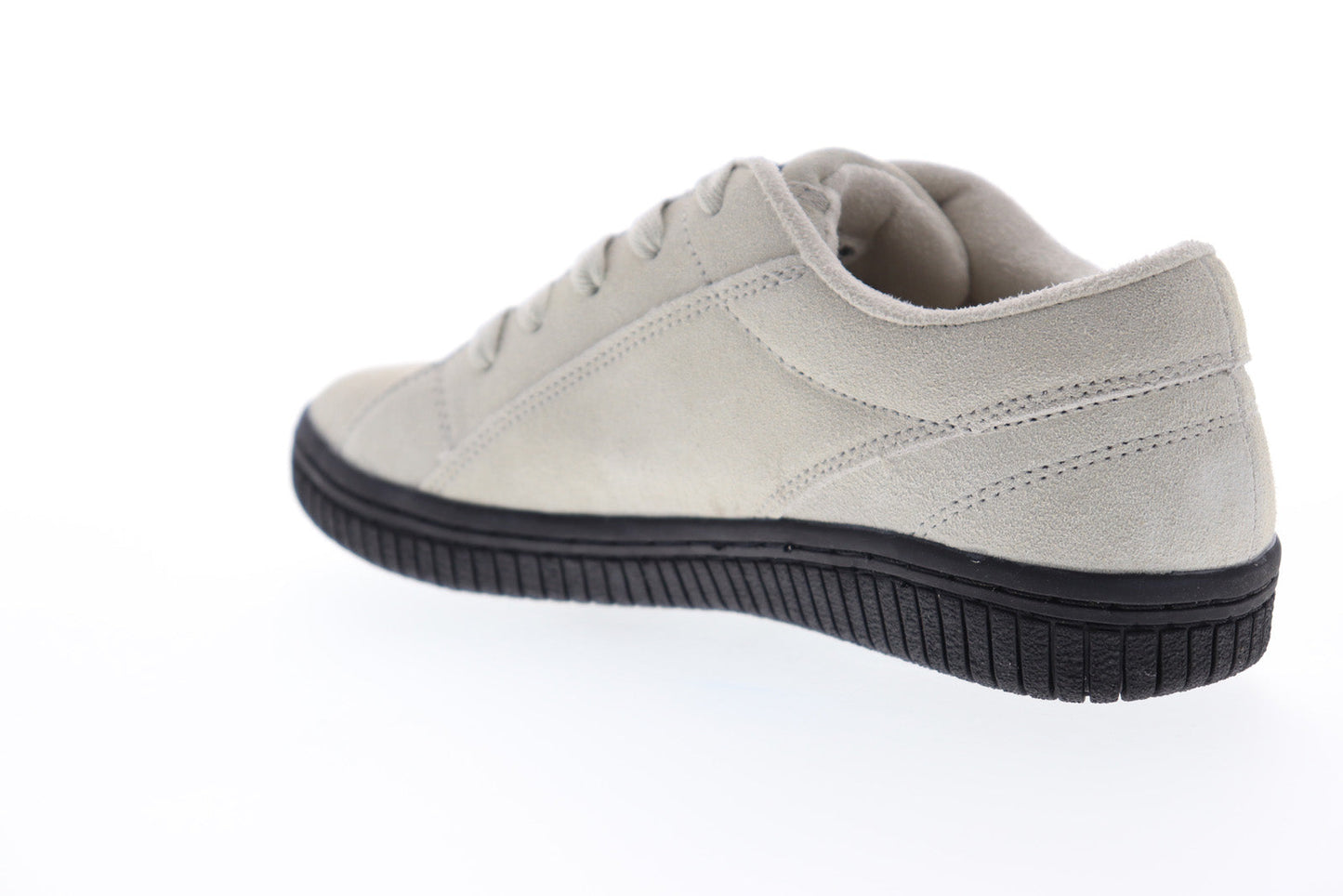 Airwalk Stark AW19864-S Womens Gray Suede Low Top Lace Up Skate Sneakers Shoes