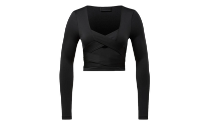 Cardi B Longsleeve Top WMNS "Black" H48419