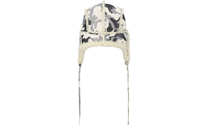Shearling Lined Earflap Cap "FW25 - Snow Camo" SU26791