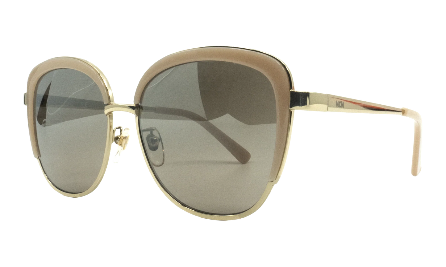 Round Sunglasses "Nude/Gold" MCM110SK-290