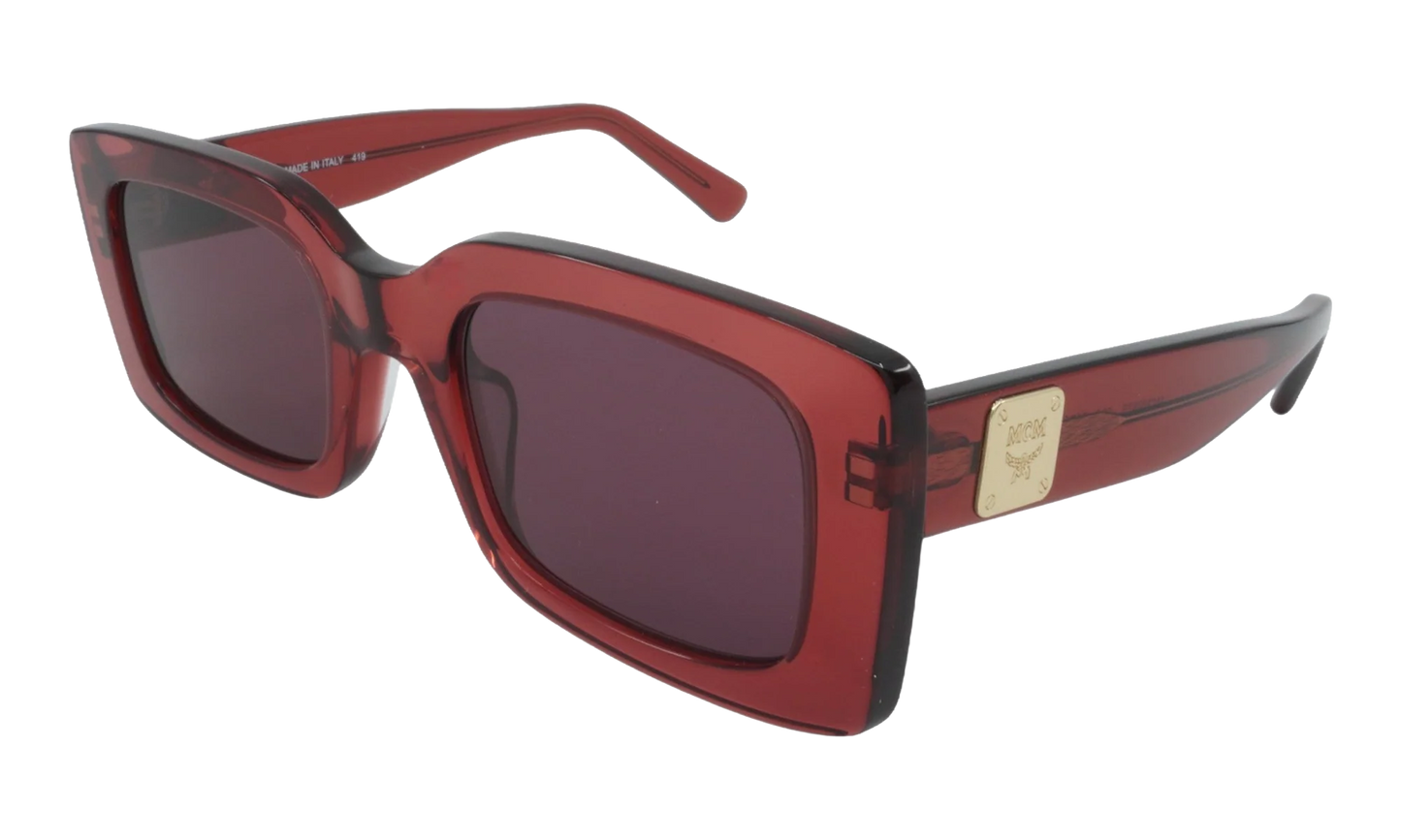 Rectangle Sunglasses "Cyclamen" MCM687S-521