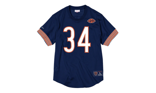 NFL Name & Number Mesh Crew Neck Shirt "Chicago Bears - Navy" NNMPMG18061 CBENAVY83WPA