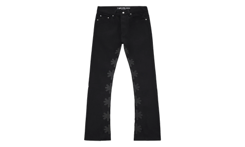 Studded Denim Pants "Black" LSDSB