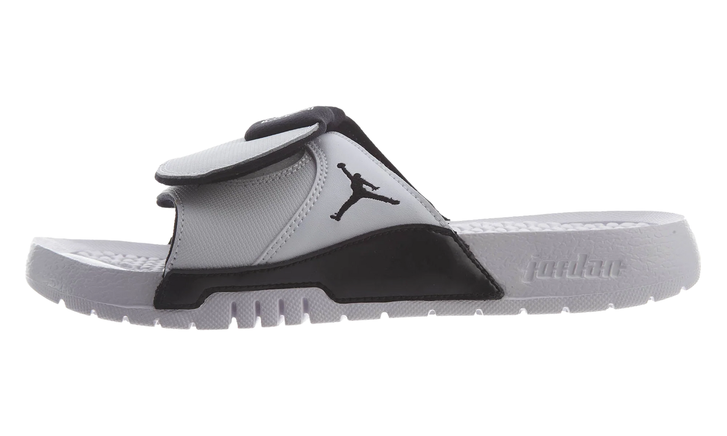 Air Jordan Hydro 11 Retro Slides GS "White / Black / Black" AJ0022 107