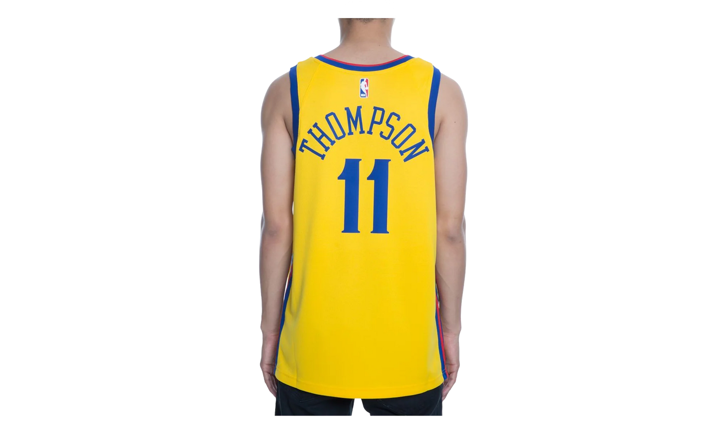 NBA Golden State Warriors Basketball City Edition Swingman Jersey GS "Klay Thompson - Yellow" 9Z2B7BY1P THOMPSON