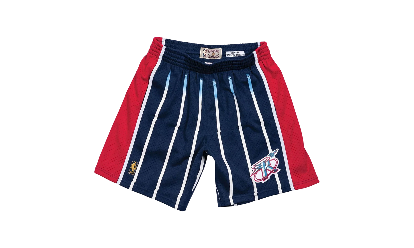 NBA Swingman Road Shorts "1996-97 Houston Rockets - Navy" SMSHGS18234 HRONAVY96