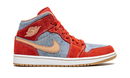 1 Mid SE "Denim Red Suede" DM4352 600