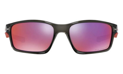 Chainlink Polarized Sunglasses "Grey Smoke / Red Iridium Polarized" OO9247 10