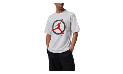 Jordan Flight Club T-Shirt "White / University Red" IM1352 100