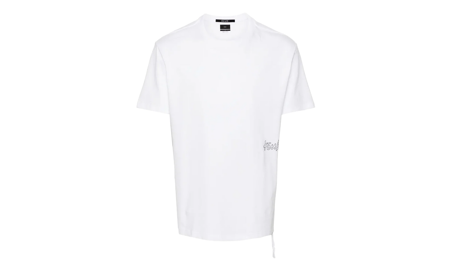 Krystal Bling Kash Tee "White" MPS24TE028